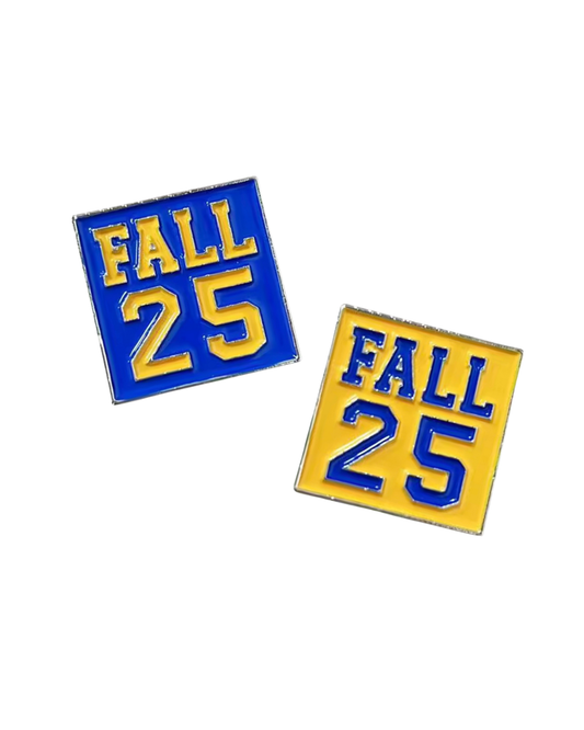 Fall 25 Pin - Blue and Yellow