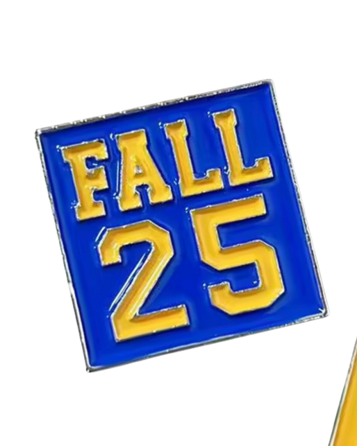 Fall 25 Pin - Blue and Yellow