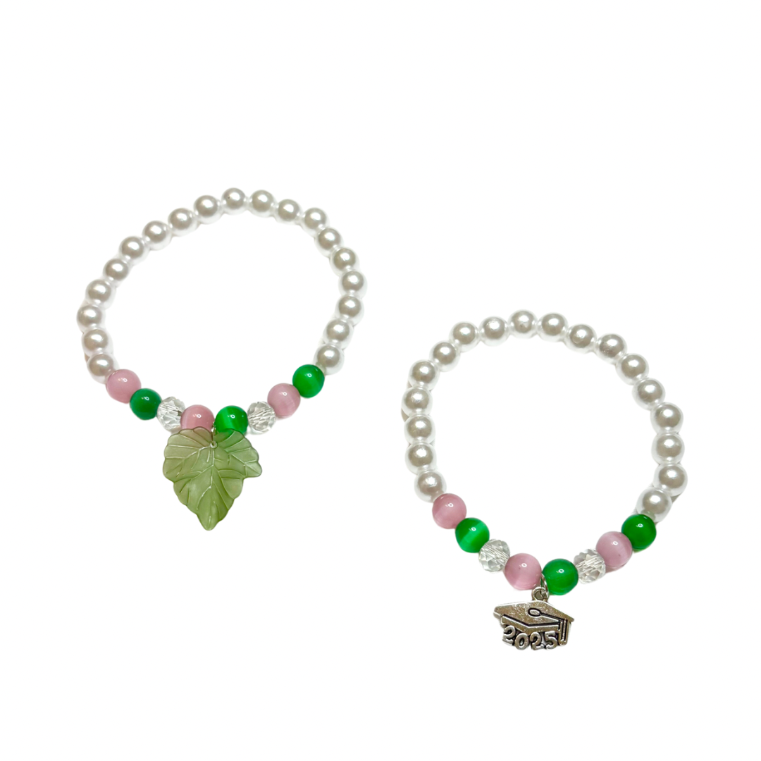 AKA class of ‘25 Graduation Bracelet