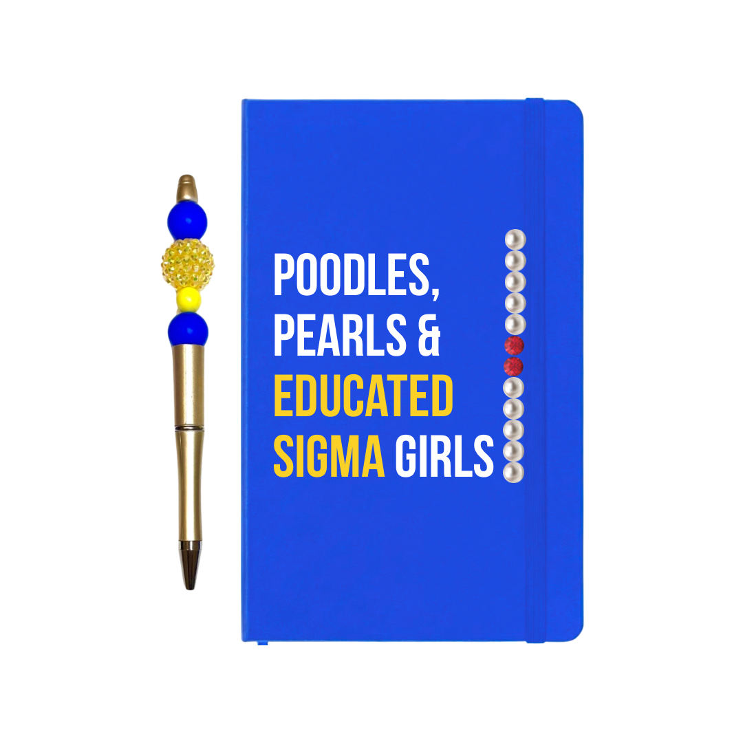 Educated Sigma Notebook with Pen