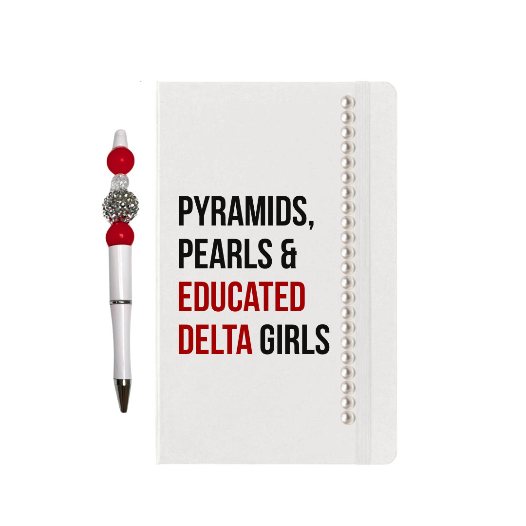 Educated Delta Notebook with Pen