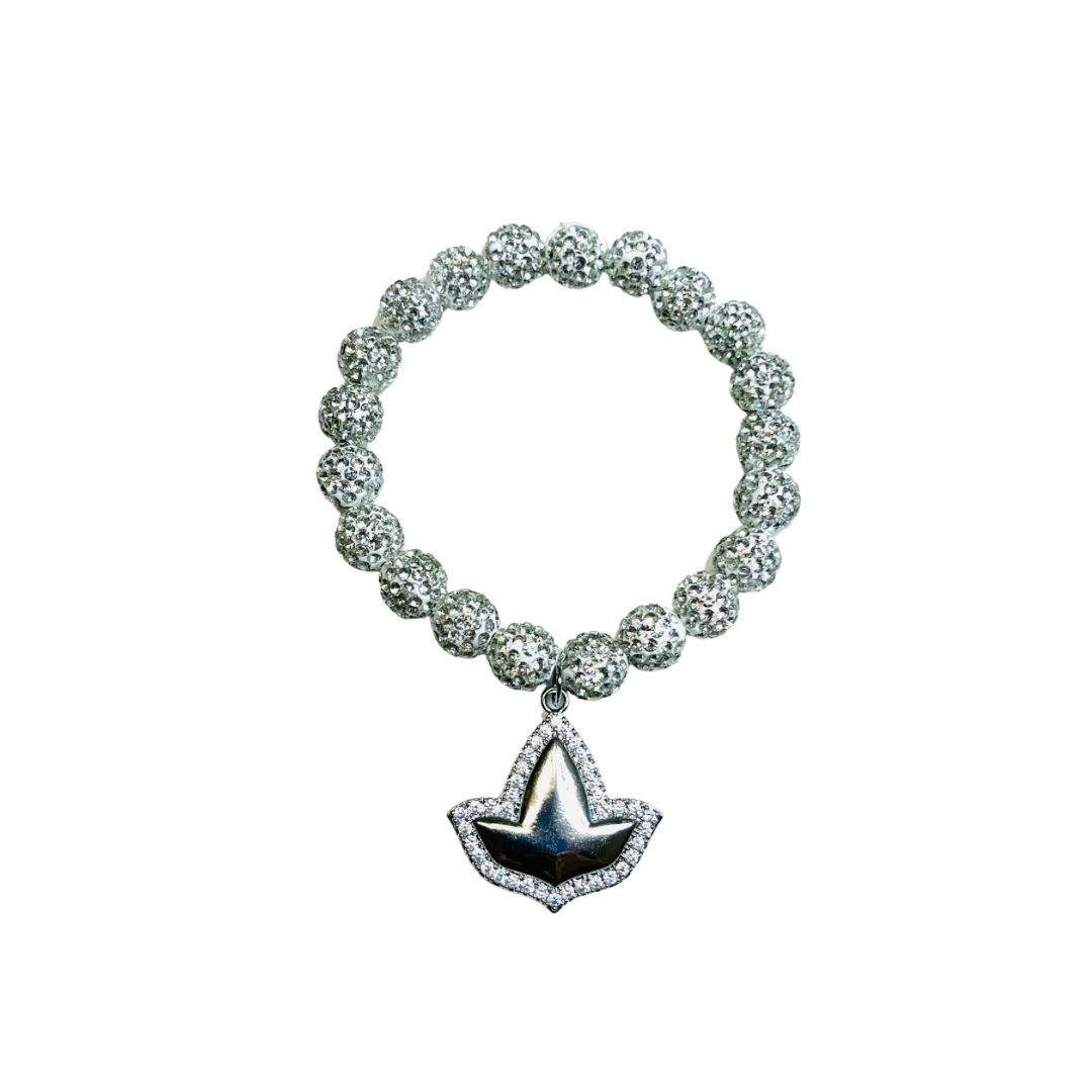 Sparkle Ivy Charm Bracelet