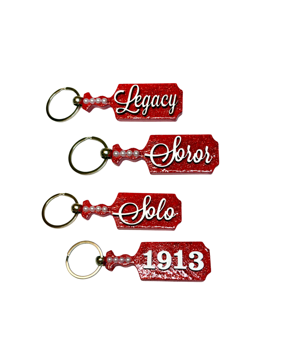 Sorority Paddle Keychain