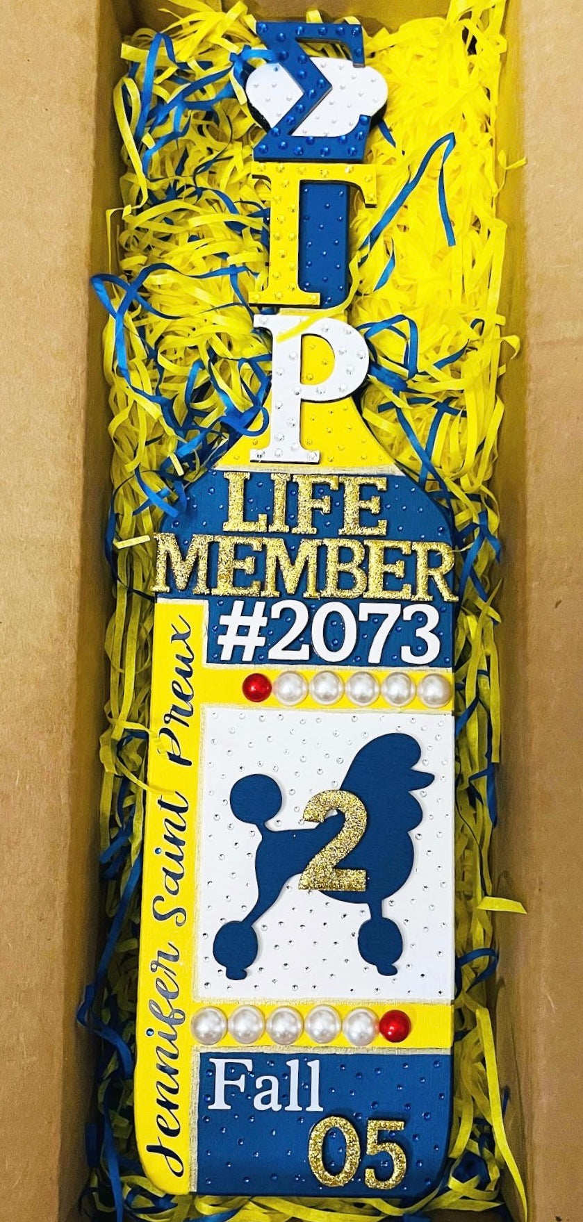 Sigma Sorority Paddle