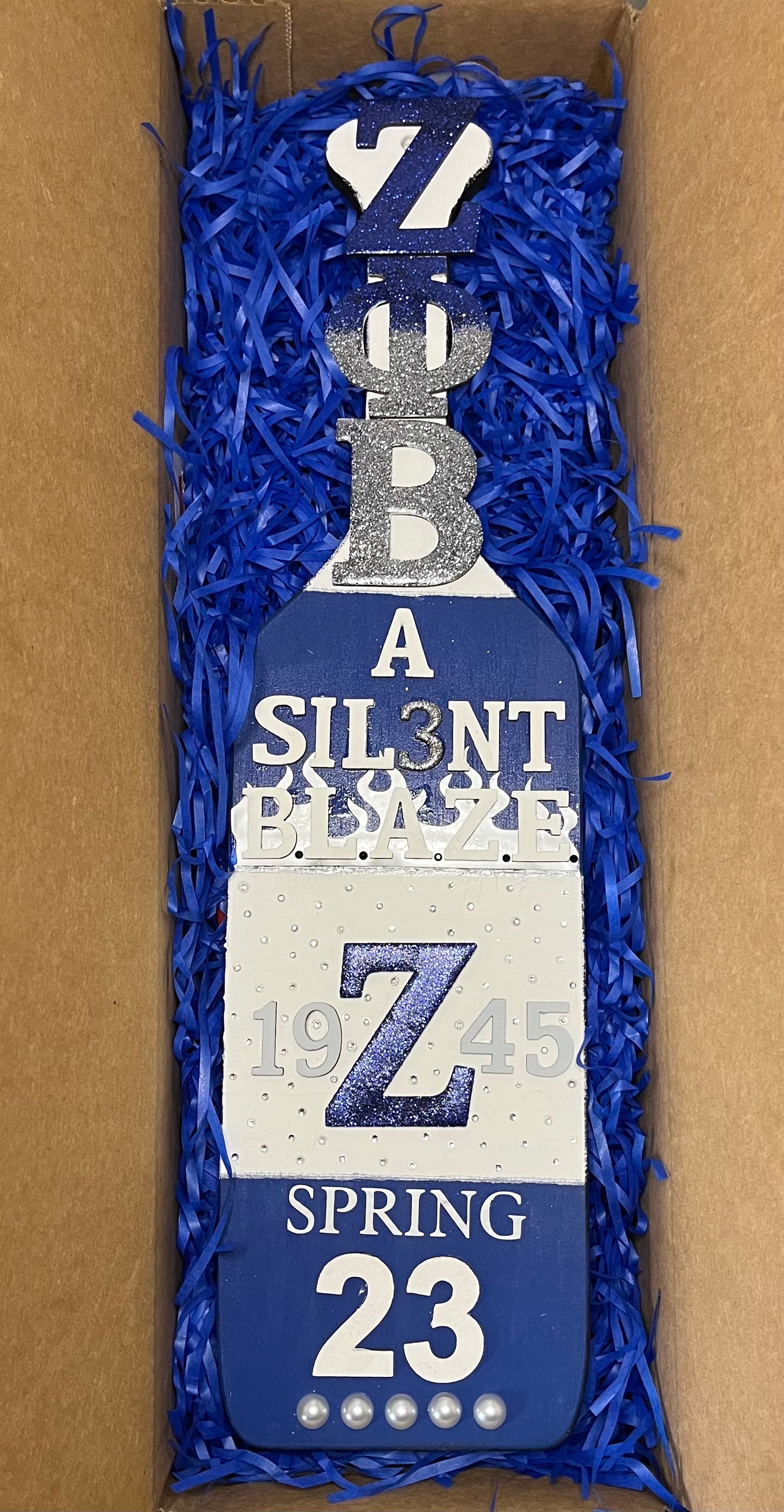 Zeta Sorority Paddle