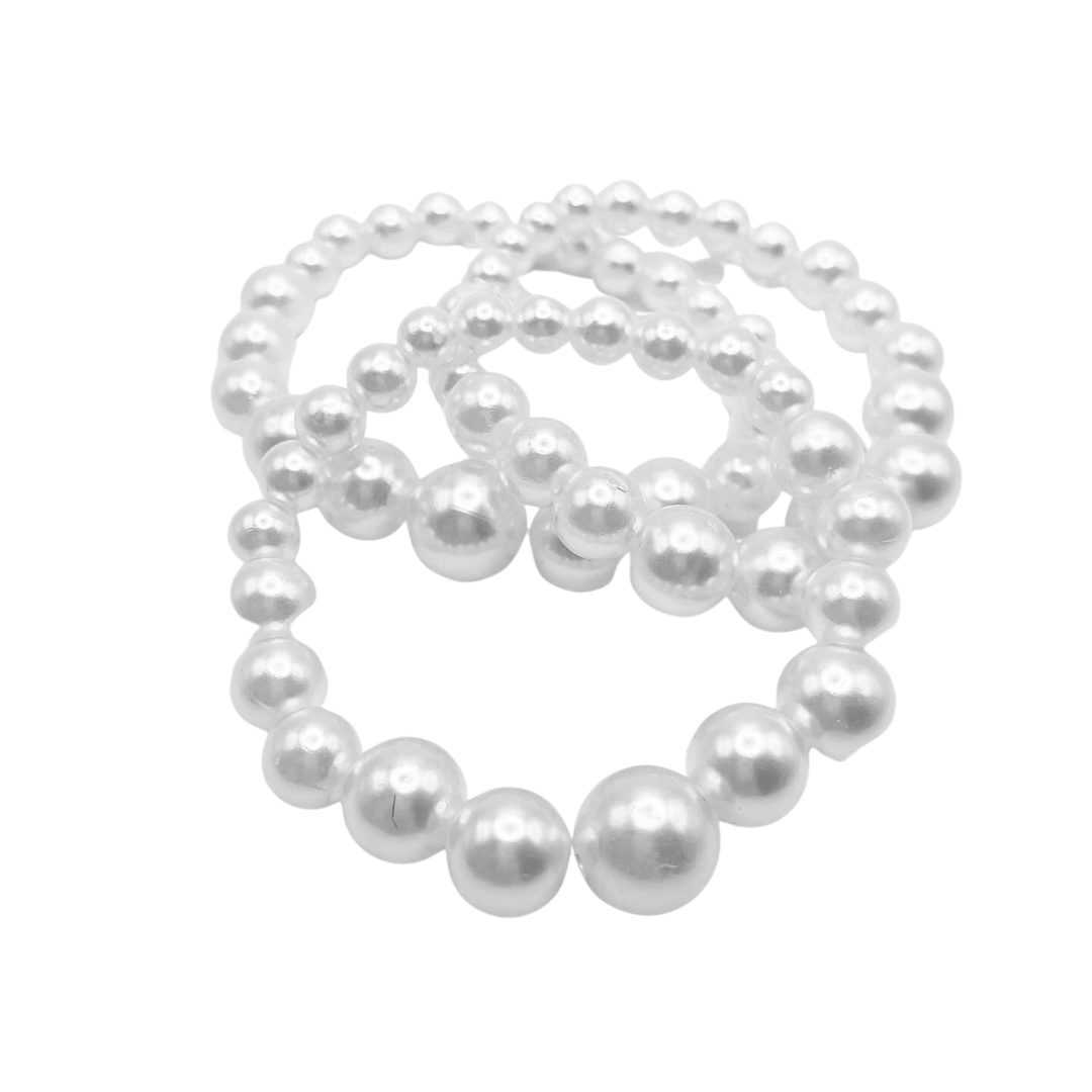 Pearl-fect Charm Bracelet-CE84077-M