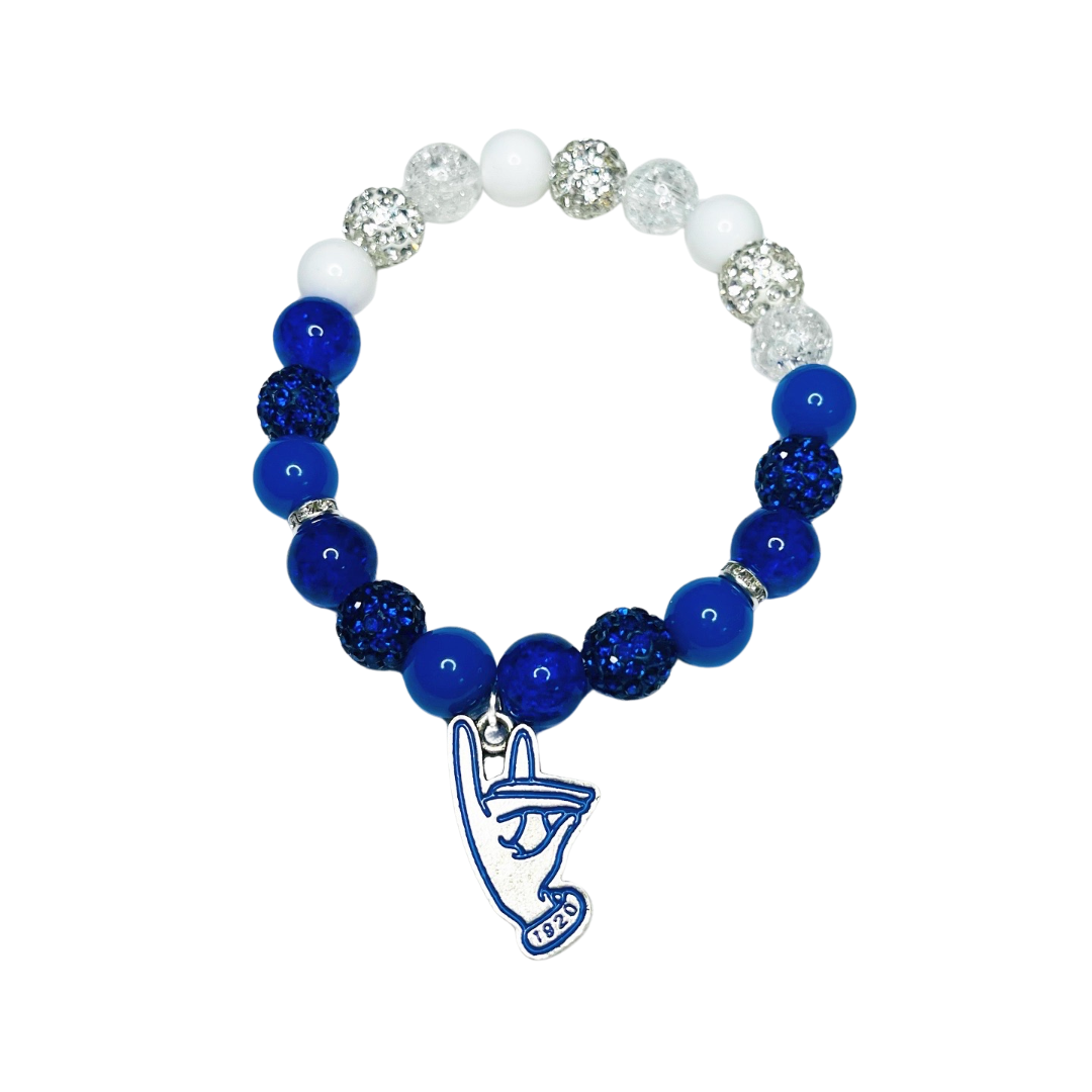 Zeta Sorority Charm Bracelet