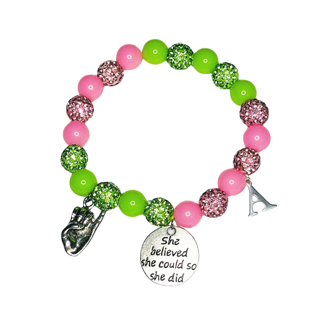 Phirst Believe Multi-Charm Bracelet