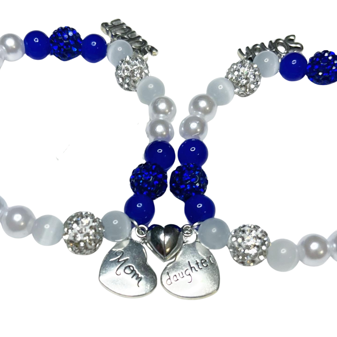 Zeta Sorority Magnetic Legacy Bracelet Set