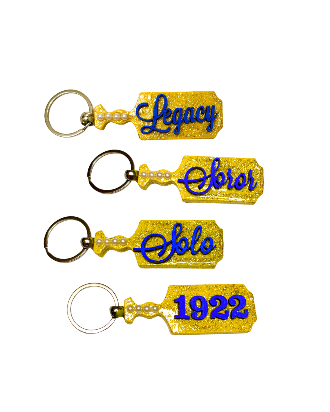 Sorority Paddle Keychain