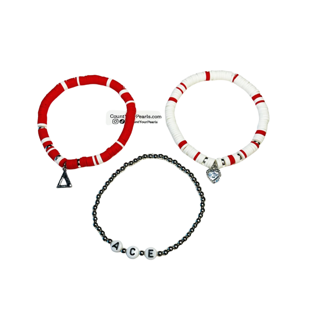 Delta Club/Membership Bracelet Set