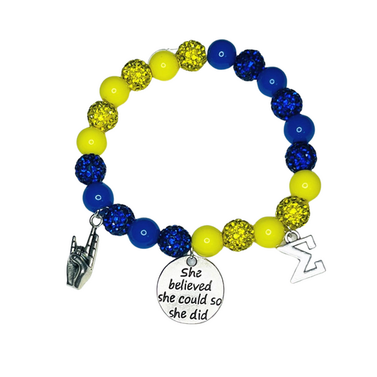 Sigma Believe Multi-Charm Bracelet