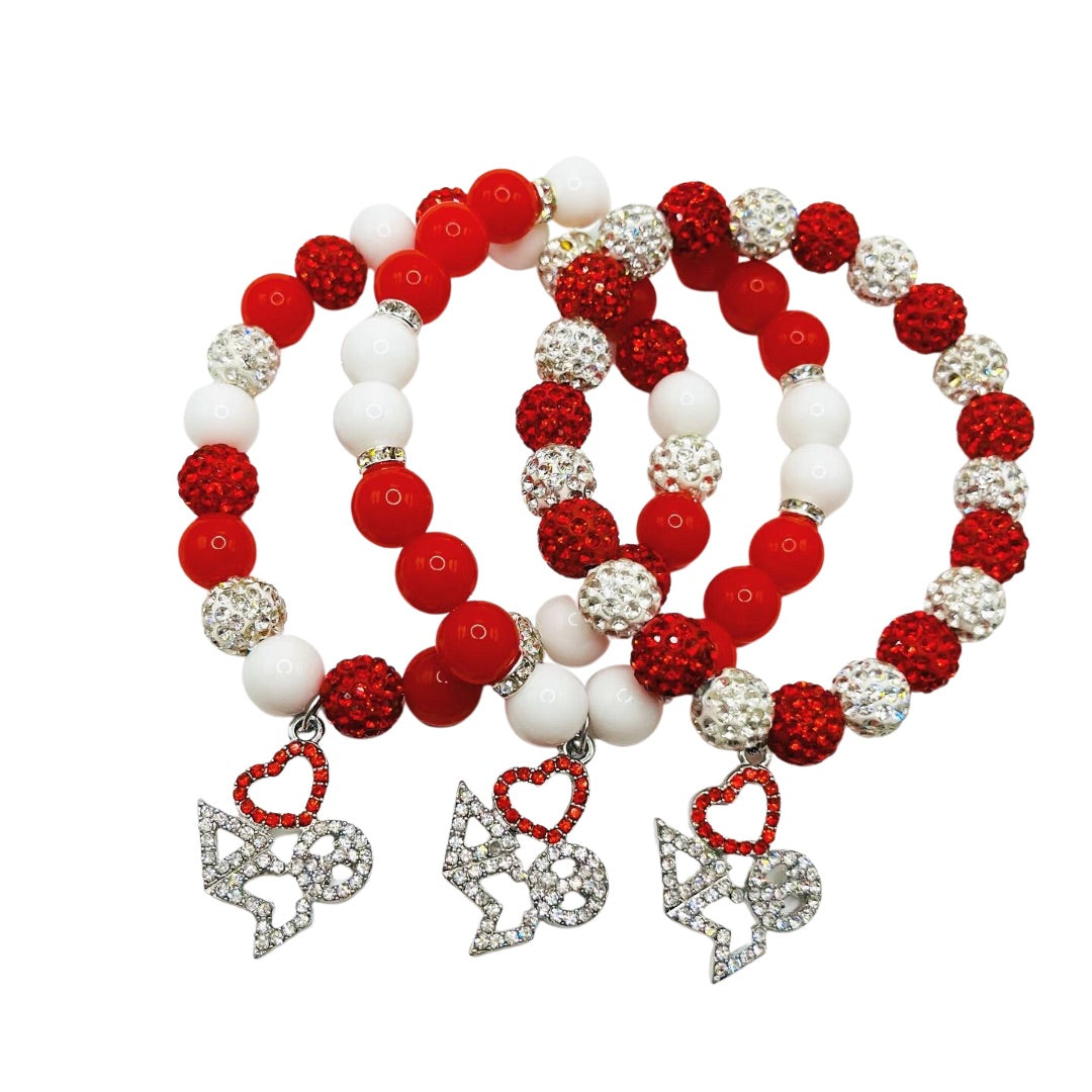 Delta Love Charm Bracelet