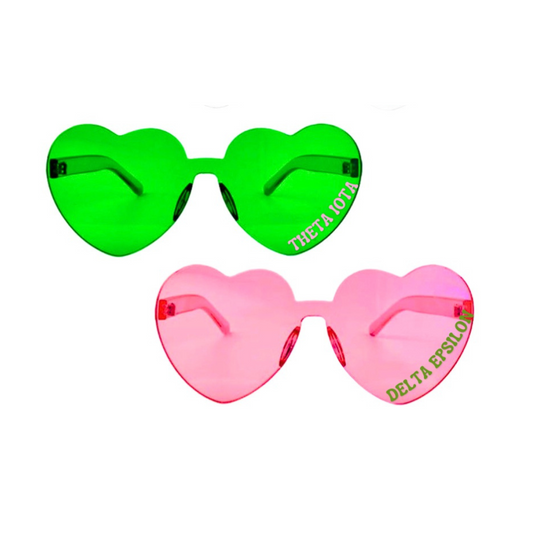 Pretty Pink & Green Chapter Sunnies