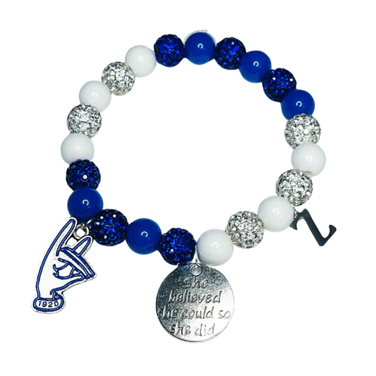 Zeta Believe Multi-Charm Bracelet