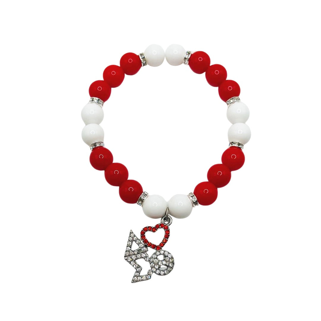 Delta Love Charm Bracelet