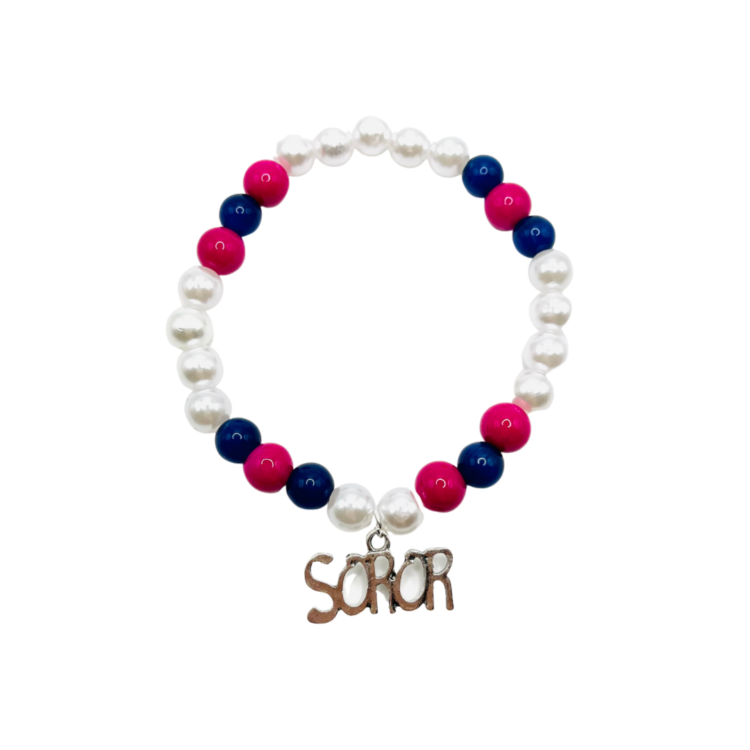 Delta Psi Rho Soror Charm Bracelet