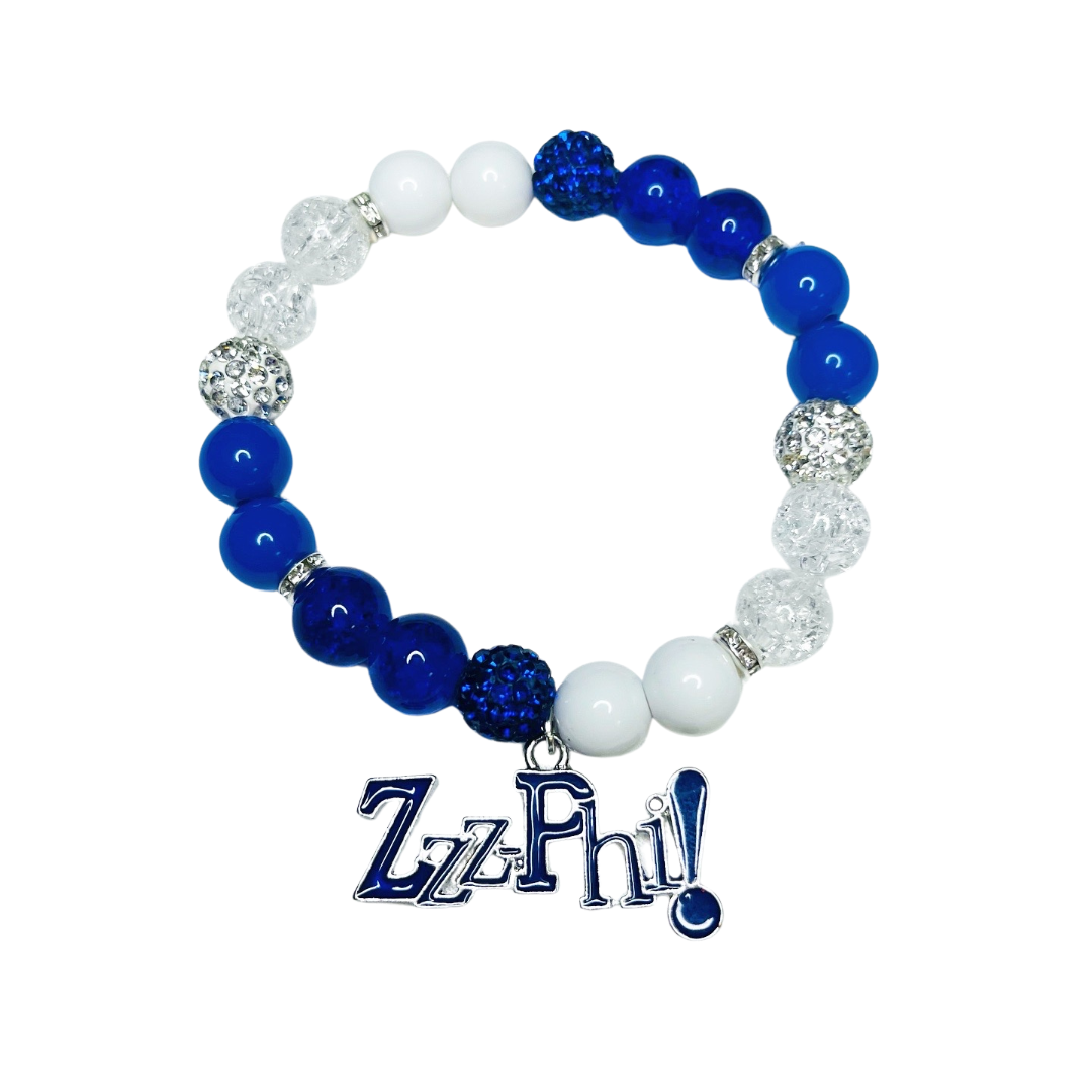 Zeta Sorority Charm Bracelet