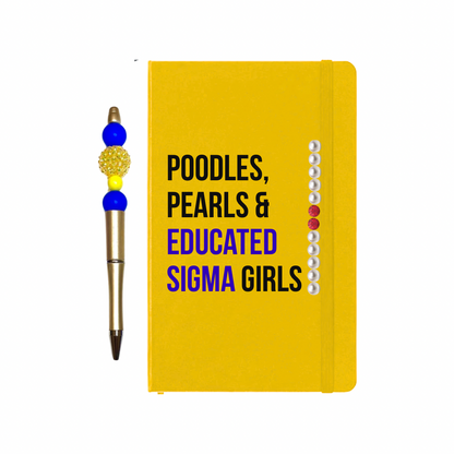 Educated Sigma Notebook with Pen