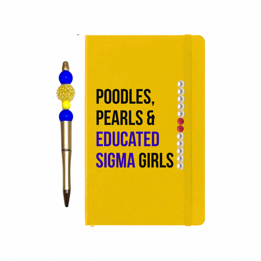 Educated Sigma Notebook with Pen