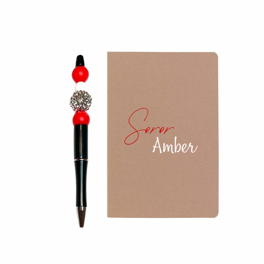 Delta Soror Notebook & Pen Set