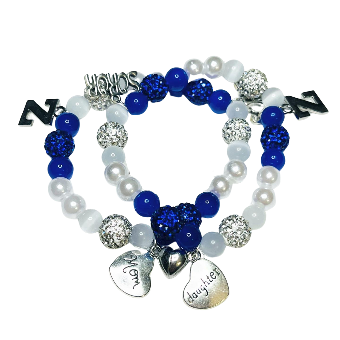 Zeta Sorority Magnetic Legacy Bracelet Set