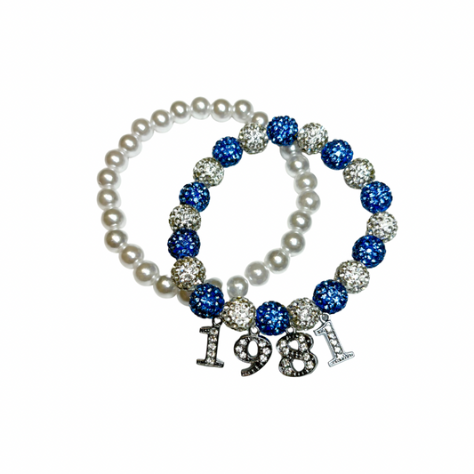 MSY 1981 Founding Year Bracelet Set