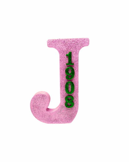 Sorority Initial Founding Year Decor
