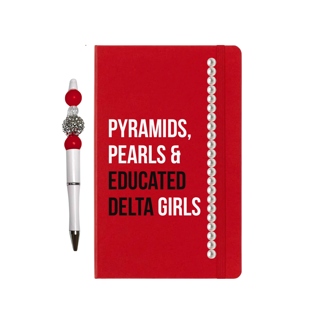 Educated Delta Notebook with Pen