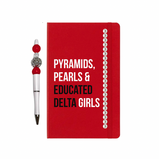 Educated Delta Notebook with Pen