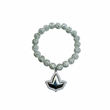 Sparkle Ivy Charm Bracelet