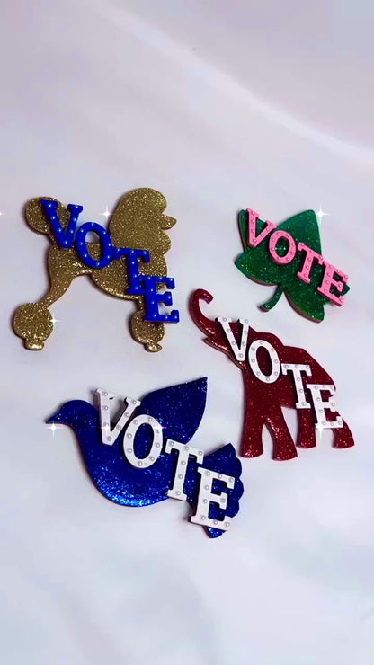 Sorority VOTE Pin