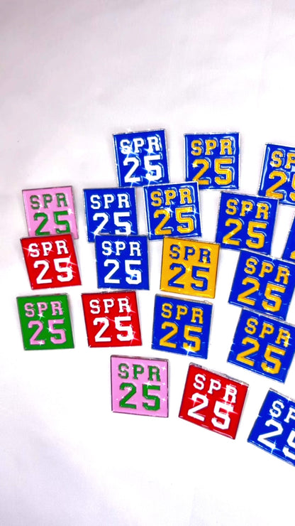 Spring 25 Lapel Pin