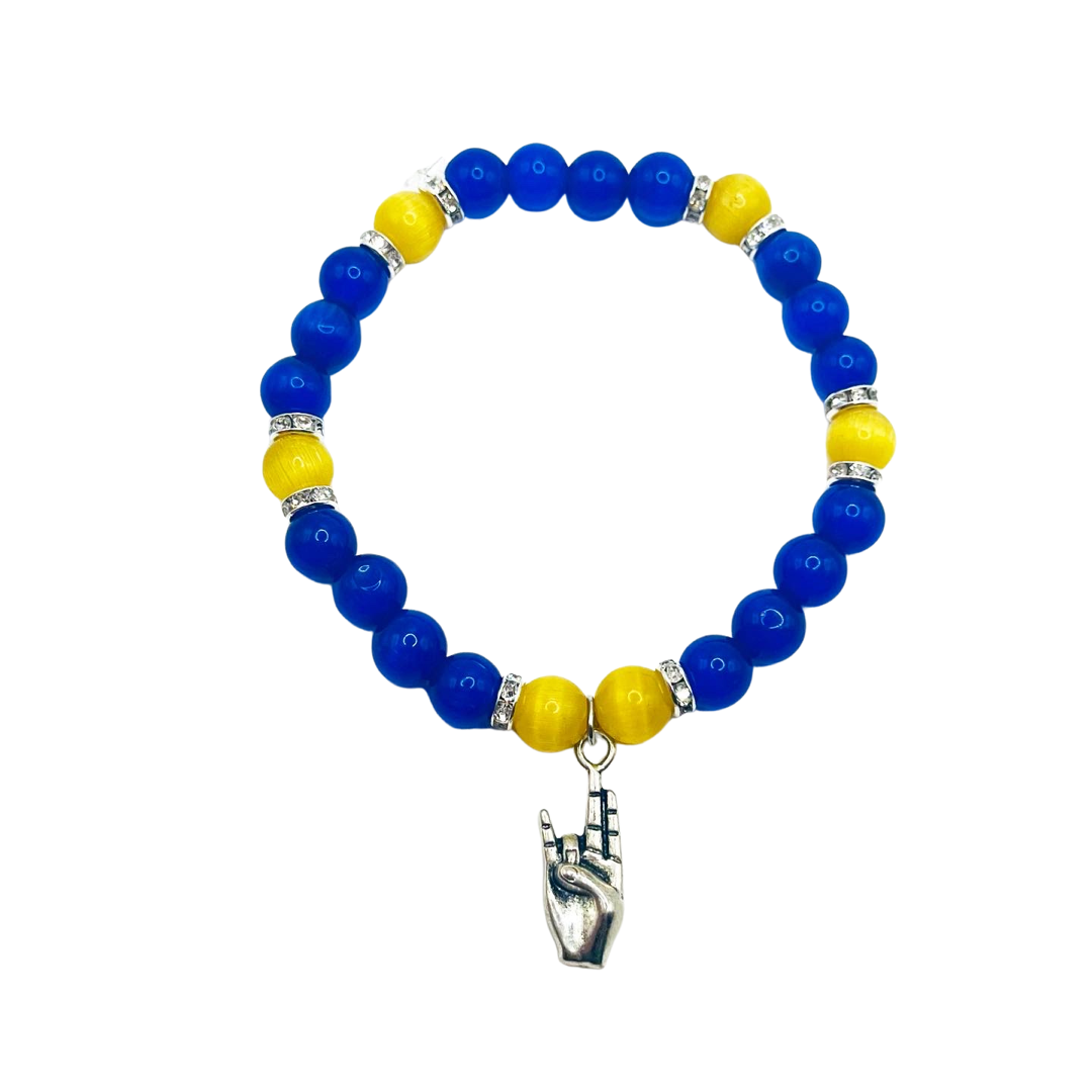 Sigma Hand Charm Bracelet