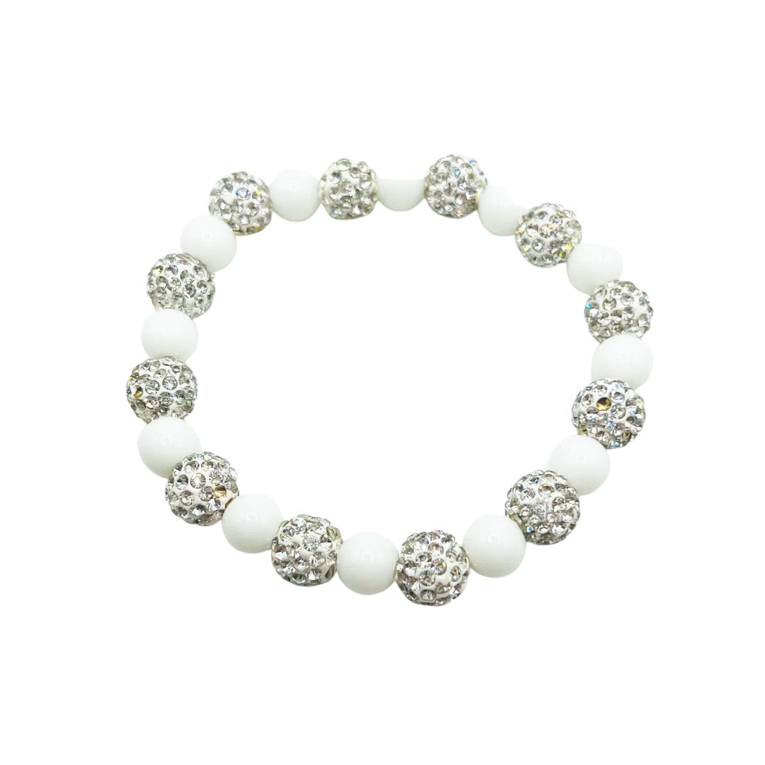 Sigma Sorority Solid Sparkle Bracelet