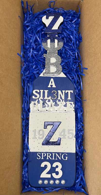 Zeta Sorority Paddle