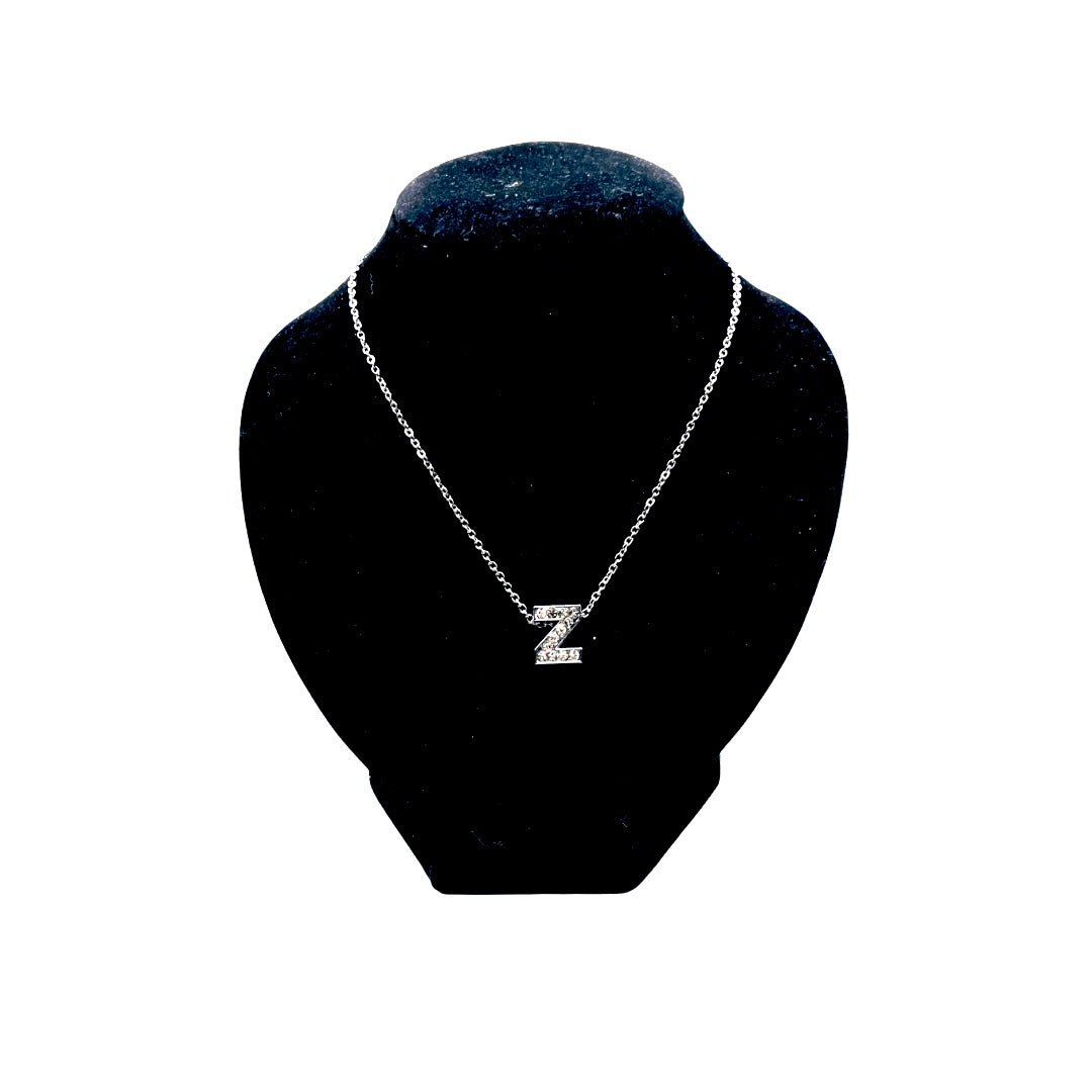 Zeta Line Number Necklace