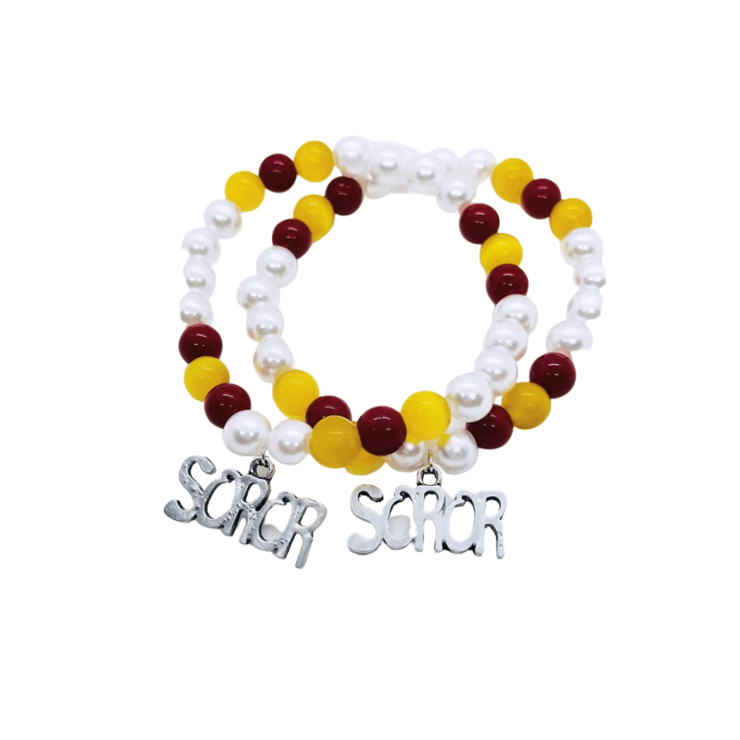 Teacher Sorority Soror Charm Bracelet