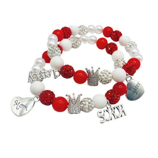 Delta Sorority Matching Soror/Legacy Bracelets