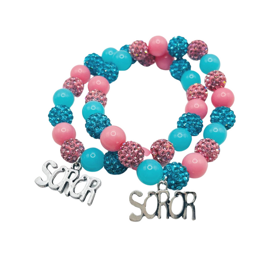 GPhiD Sparkly Soror Charm Bracelet