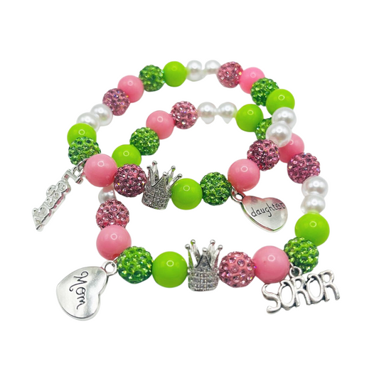 Phirst Sorority Matching Soror/Legacy Bracelets