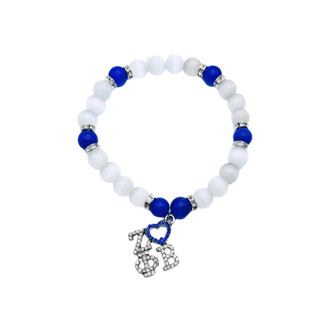 Zeta Love Charm Bracelet