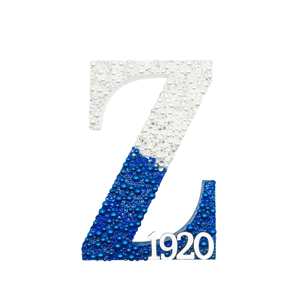 Bedazzled 6 in letter