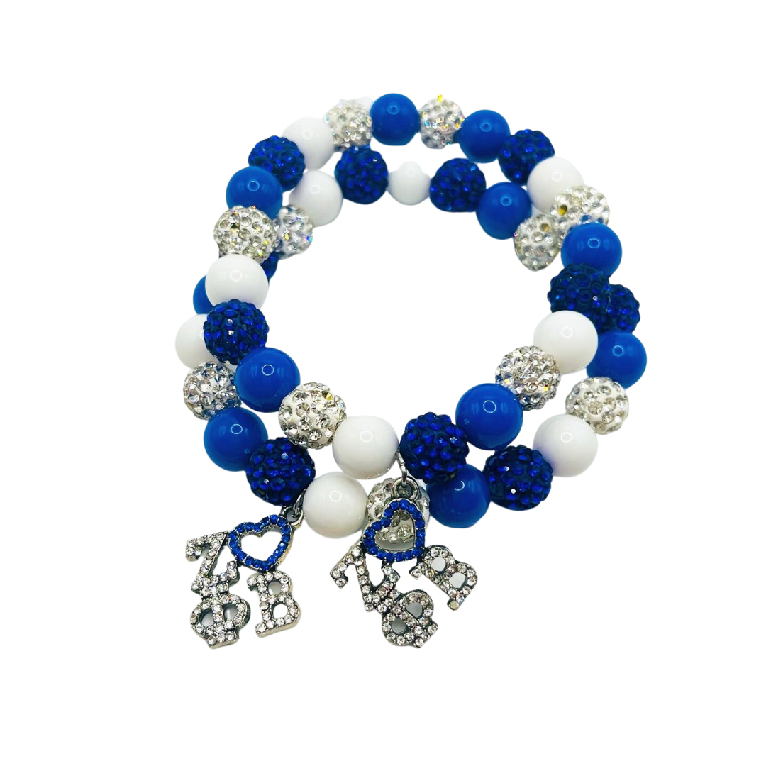 Zeta Love Charm Bracelet