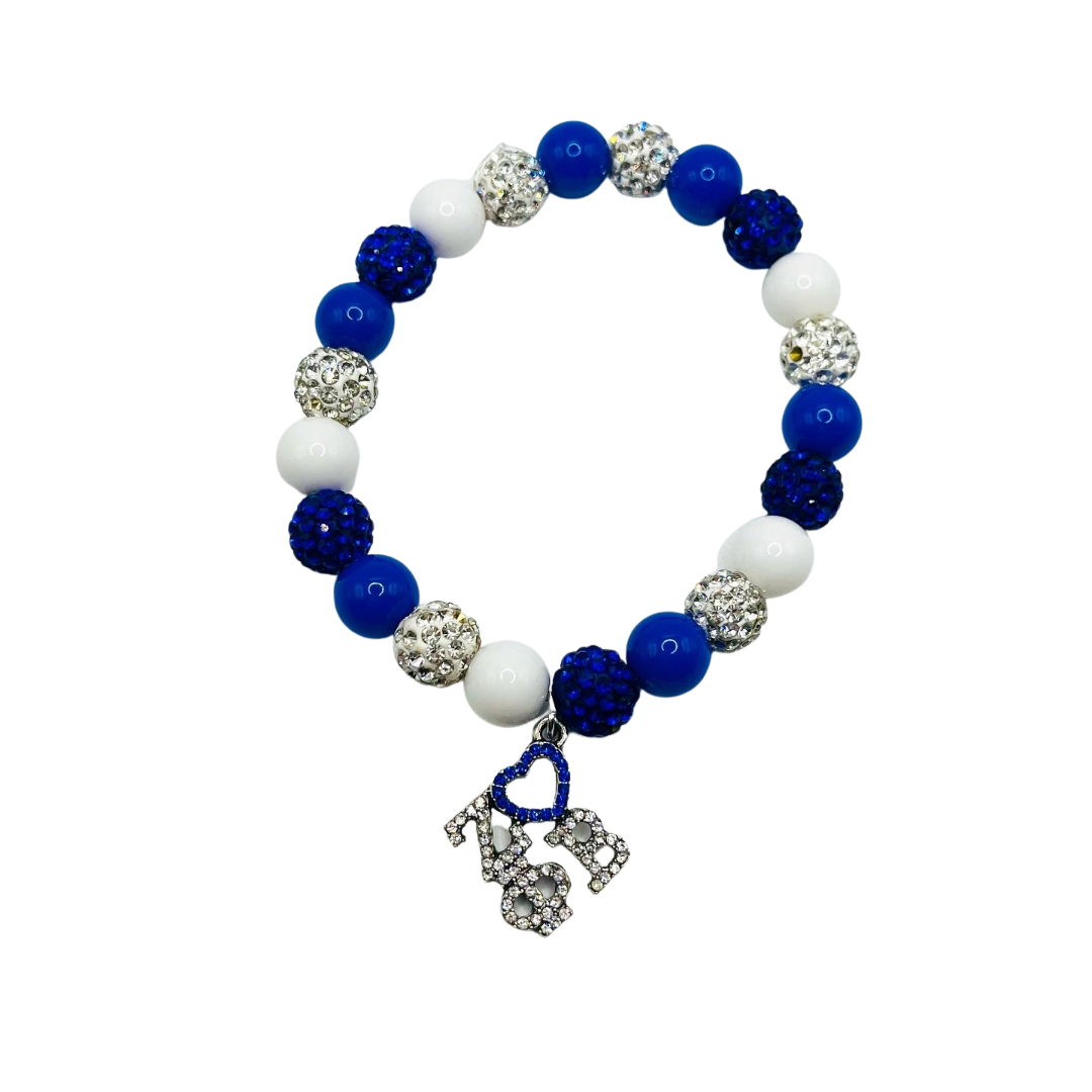 Zeta Love Charm Bracelet